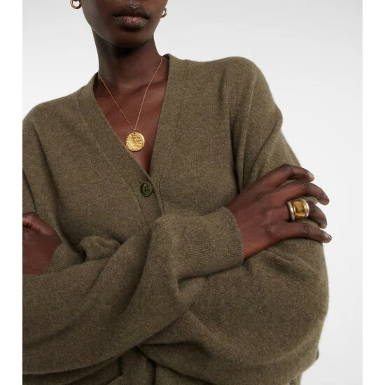 Extreme Cashmere N°24 Tokio Cashmere-blend Cardigan - Image 3