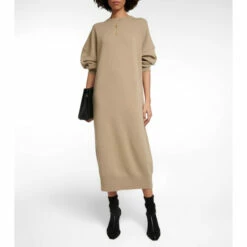 Extreme Cashmere N°251 Crew Dress Cashmere-blend Dress