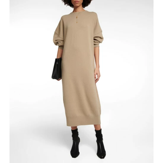 Extreme Cashmere N°251 Crew Dress Cashmere-blend Dress