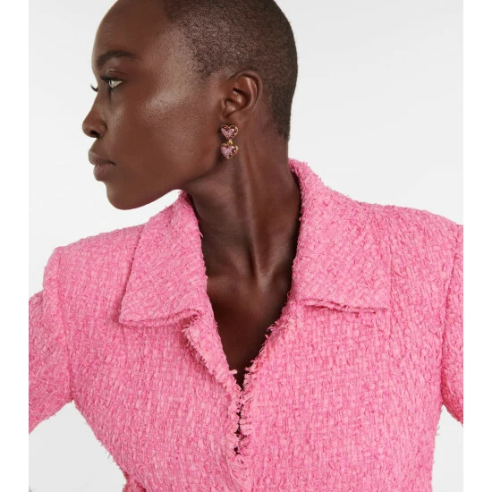 Oscar De La Renta Embellished Earrings - Image 2