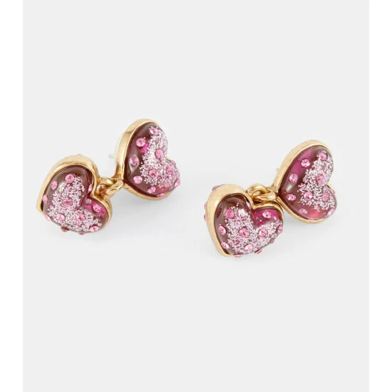 Oscar De La Renta Embellished Earrings - Image 3