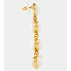 Oscar De La Renta Sweetheart Drop Earrings