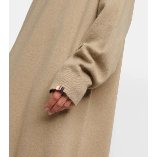 Extreme Cashmere N°251 Crew Dress Cashmere-blend Dress - Image 4