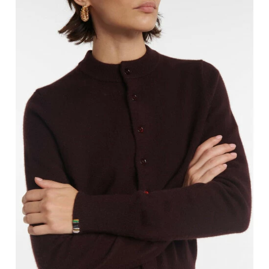 Extreme Cashmere N°140 Little Cashmere-blend Cardigan - Image 3