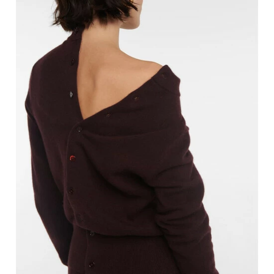 Extreme Cashmere N°140 Little Cashmere-blend Cardigan - Image 4