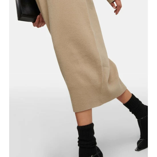 Extreme Cashmere N°251 Crew Dress Cashmere-blend Dress - Image 5