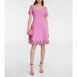 Oscar De La Renta Cutout Minidress