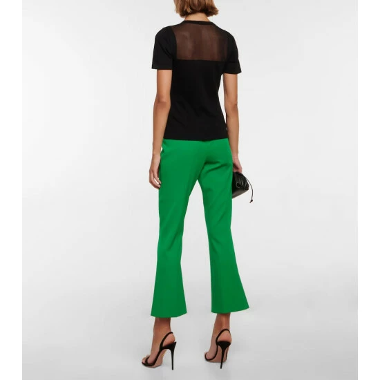 Oscar De La Renta Cotton-blend Top - Image 2