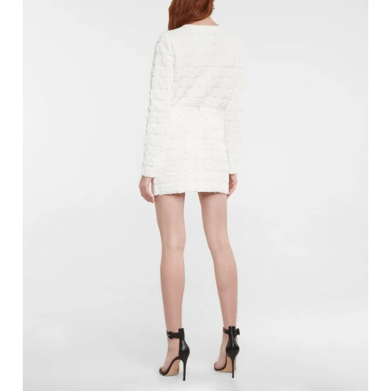 Oscar De La Renta High-rise Miniskirt - Image 2