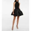 Oscar De La Renta Flared Halterneck Minidress