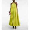 Oscar De La Renta Halterneck Cotton Gown