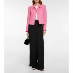 Oscar De La Renta Pleated High-rise Wide-leg Pants