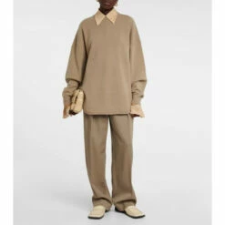 Extreme Cashmere N°53 Crew Hop Cashmere-blend Sweater