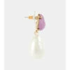 Oscar De La Renta Faux Pearl Drop Earrings