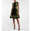 Oscar De La Renta Floral Minidress