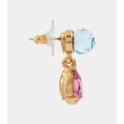 Oscar De La Renta Embellished Drop Earrings