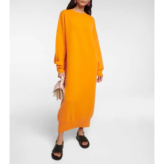 Extreme Cashmere N°251 Crew Dress Cashmere-blend Dress