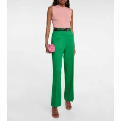 Oscar De La Renta Silk-blend Tank Top