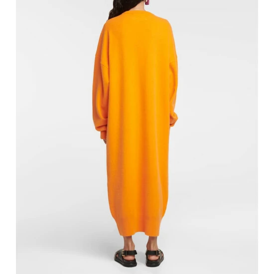 Extreme Cashmere N°251 Crew Dress Cashmere-blend Dress - Image 2