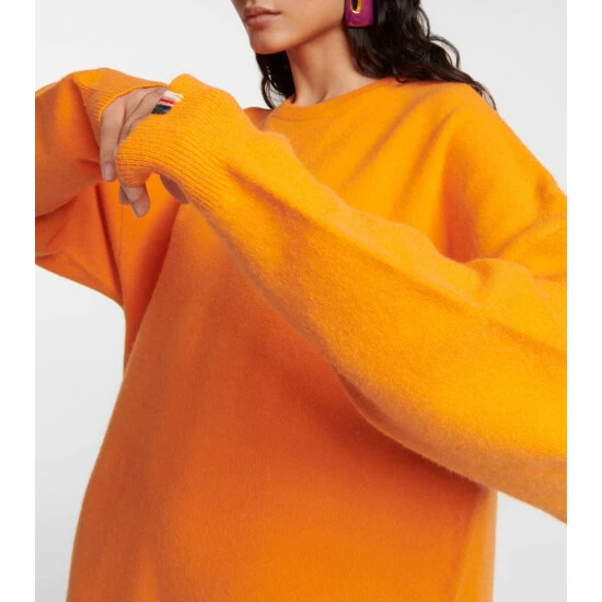 Extreme Cashmere N°251 Crew Dress Cashmere-blend Dress - Image 3