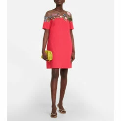 Oscar De La Renta Wool-blend Minidress