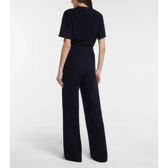 Extreme Cashmere N°104 Trousers Wide-leg Cashmere-blend Pants - Image 2