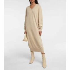 Extreme Cashmere N°187 Merlin Cashmere-blend Sweater Dress