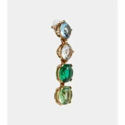 Oscar De La Renta Half And Half Gallery Drop Earrings
