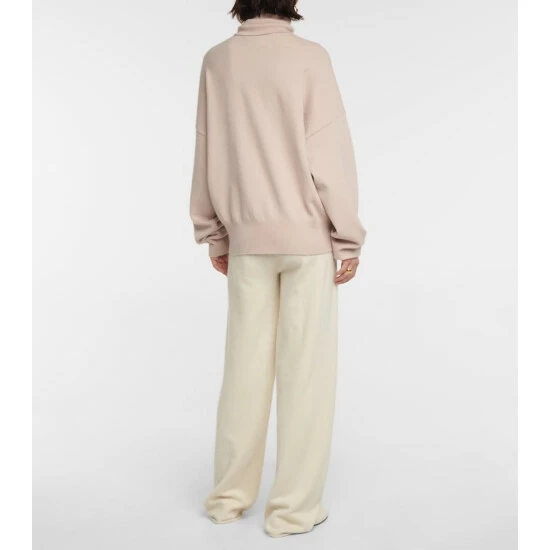 Extreme Cashmere N°204 Jill Cashmere-blend Turtleneck Sweater - Image 2