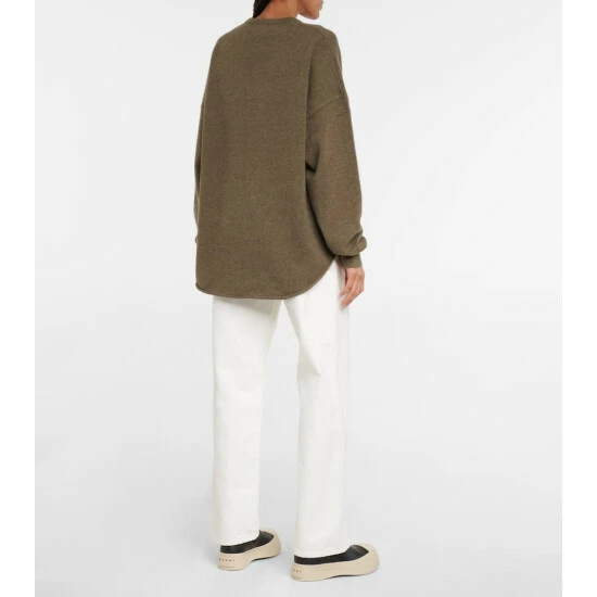 Extreme Cashmere N°53 Crew Hop Cashmere-blend Sweater - Image 2