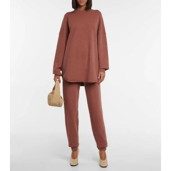 Extreme Cashmere N°151 Legs Cashmere-blend Sweatpants