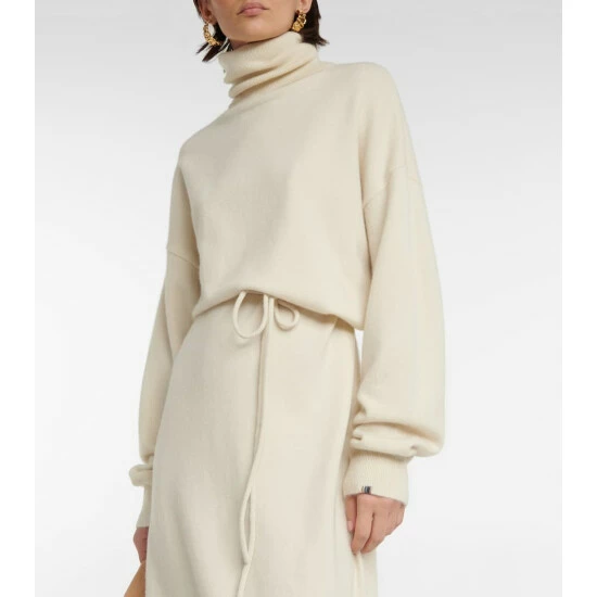 Extreme Cashmere N°209 Attraction Cashmere-blend Dress - Image 3