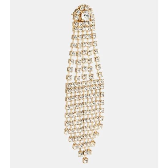 Oscar De La Renta Crystal-embellished Drop Earrings