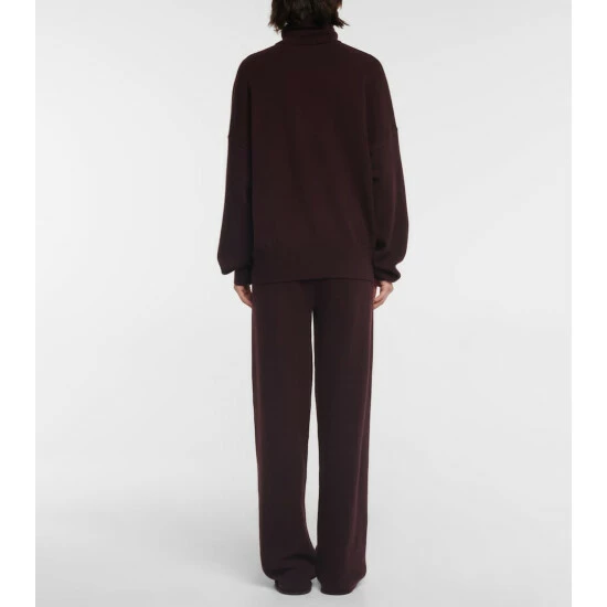 Extreme Cashmere N°204 Jill Cashmere-blend Turtleneck Sweater - Image 2