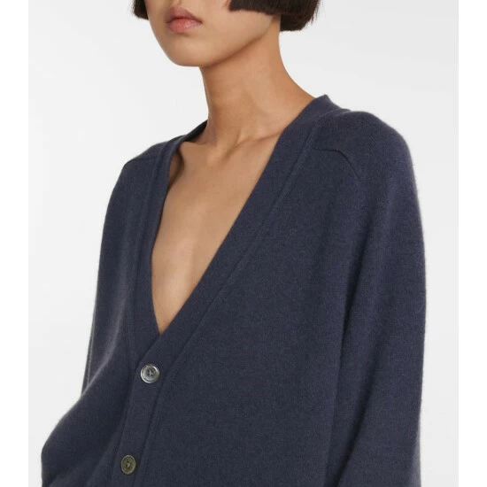 Extreme Cashmere N°185 Feike Cashmere-blend Cardigan - Image 3