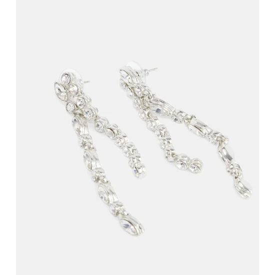 Oscar De La Renta Crystal-embellished Earrings - Image 2