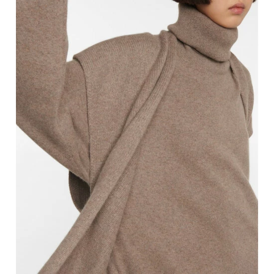 Extreme Cashmere N°210 East Long Cashmere-blend Cardigan - Image 4