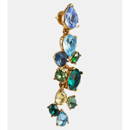 Oscar De La Renta Crystal-embellished Earrings