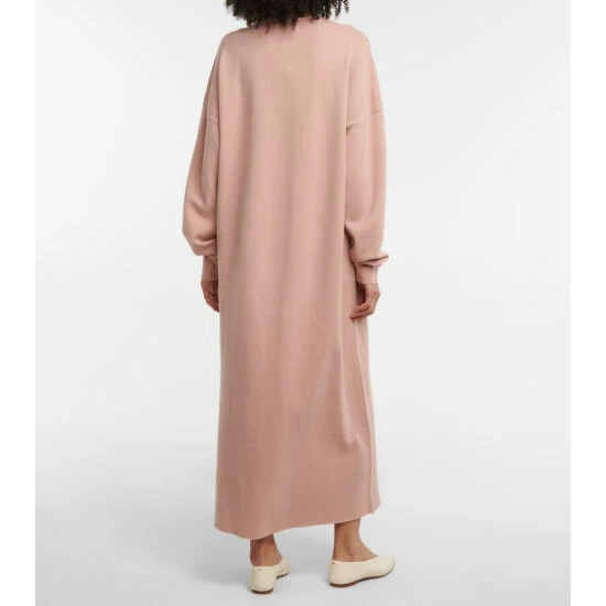 Extreme Cashmere N°106 Weird Cashmere-blend Midi Dress - Image 2
