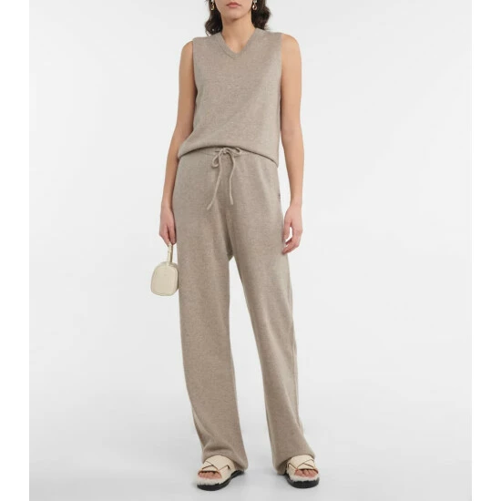 Extreme Cashmere N°142 Run Cashmere-blend Sweatpants