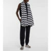 Extreme Cashmere N°181 Cloth Striped Cashmere-blend Scarf