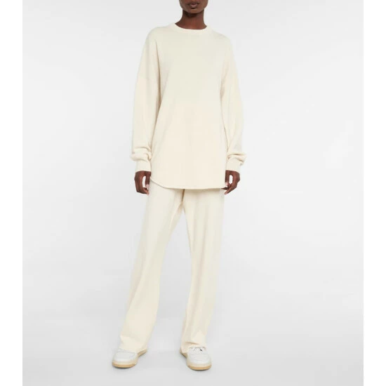 Extreme Cashmere N°53 Crew Hop Cashmere-blend Sweater