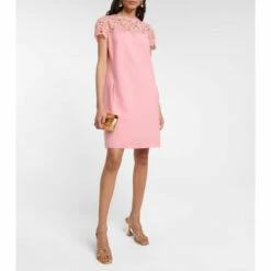 Oscar De La Renta Lace-trimmed Minidress