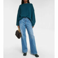 Extreme Cashmere N°53 Crew Hop Cashmere-blend Sweater