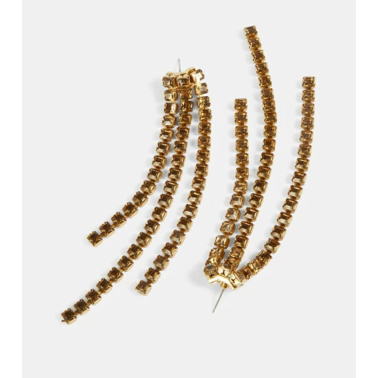 Oscar De La Renta Crystal-embellished Earrings - Image 3