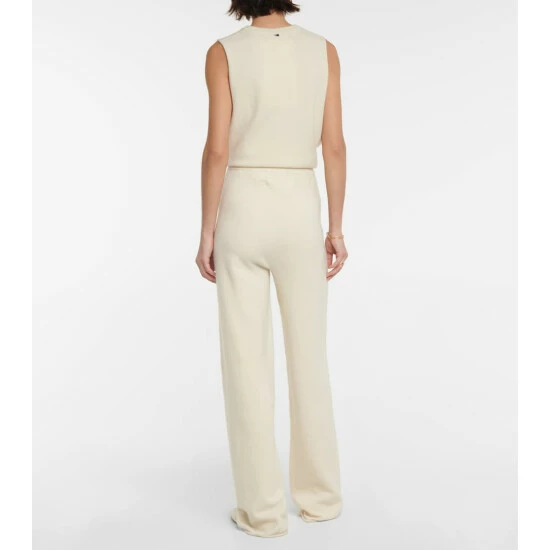 Extreme Cashmere N°104 Trousers Wide-leg Cashmere-blend Pants - Image 2