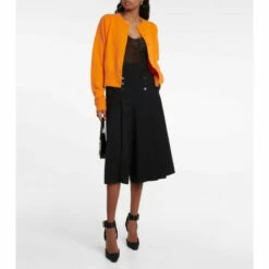 Extreme Cashmere N°257 Blouson Cashmere-blend Cardigan