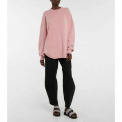 Extreme Cashmere N°53 Crew Hop Cashmere-blend Sweater