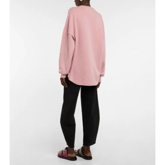 Extreme Cashmere N°53 Crew Hop Cashmere-blend Sweater - Image 2