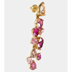 Oscar De La Renta Scramble Crystal-embellished Earrings
